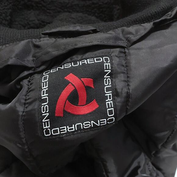 Censured Black Puffer Jacket Women XL - Picture 12 of 14